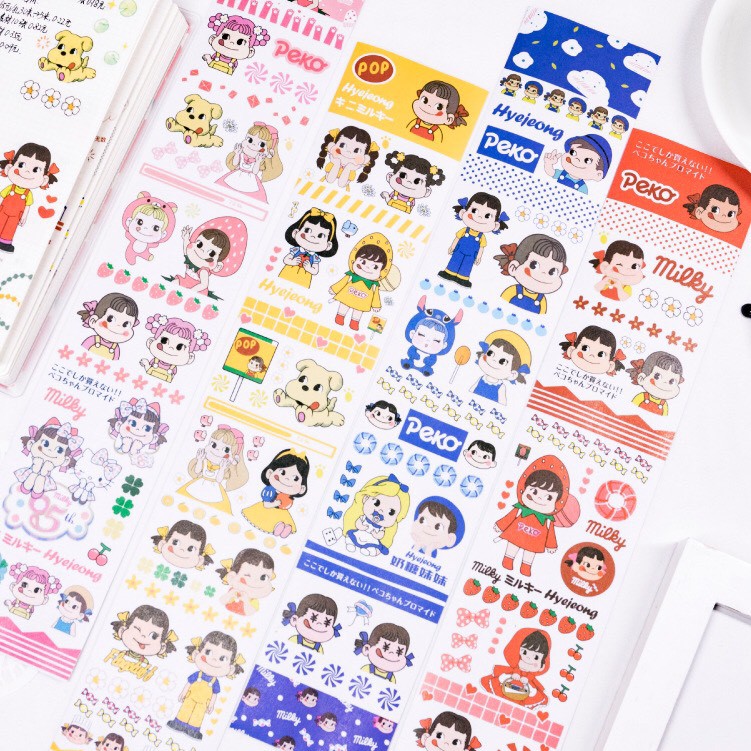 Masking sticker Peko - Miếng dán hình thù