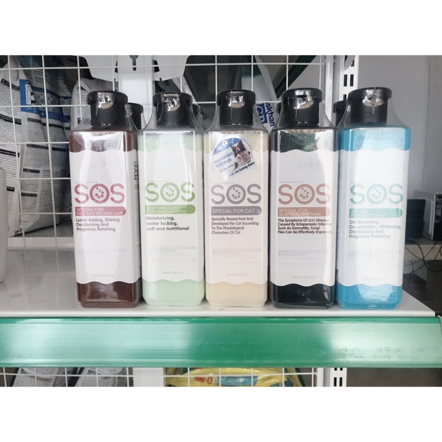 Sữa tắm SOS dành cho chó mèo