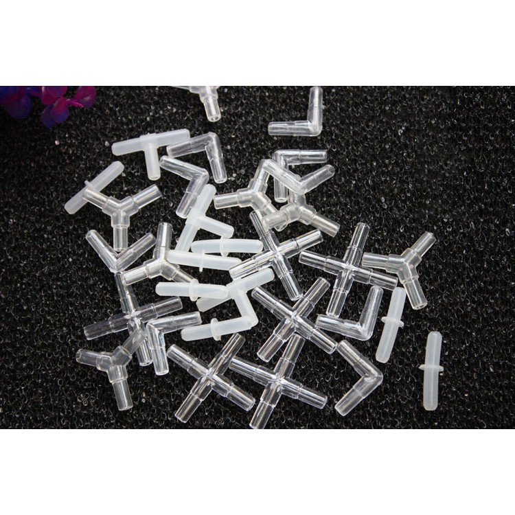 10 đầu nối ống nhựa cho máy sục khí oxy bể cá đủ loại - LK0117
