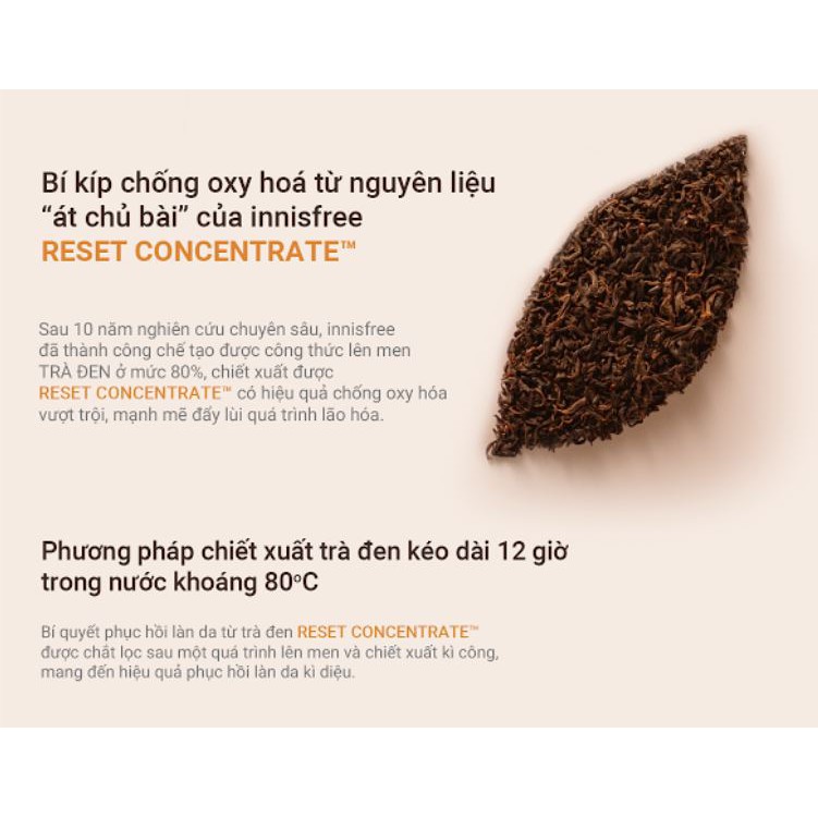 Xịt khoáng phục hồi da và chống lão hóa trà đen innisfree Black Tea Youth Enhancing Ampoule Mist 120ml | BigBuy360 - bigbuy360.vn