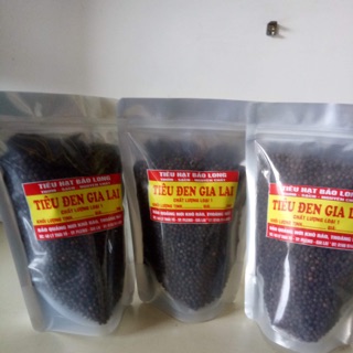 500g tiêu đen Gia Lai, đảm bảo tiêu sạch- nhà trồng