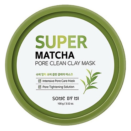 Mặt nạ đất sét trà xanh Some By Mi Super Matcha Pore Clean Clay Mask 100g