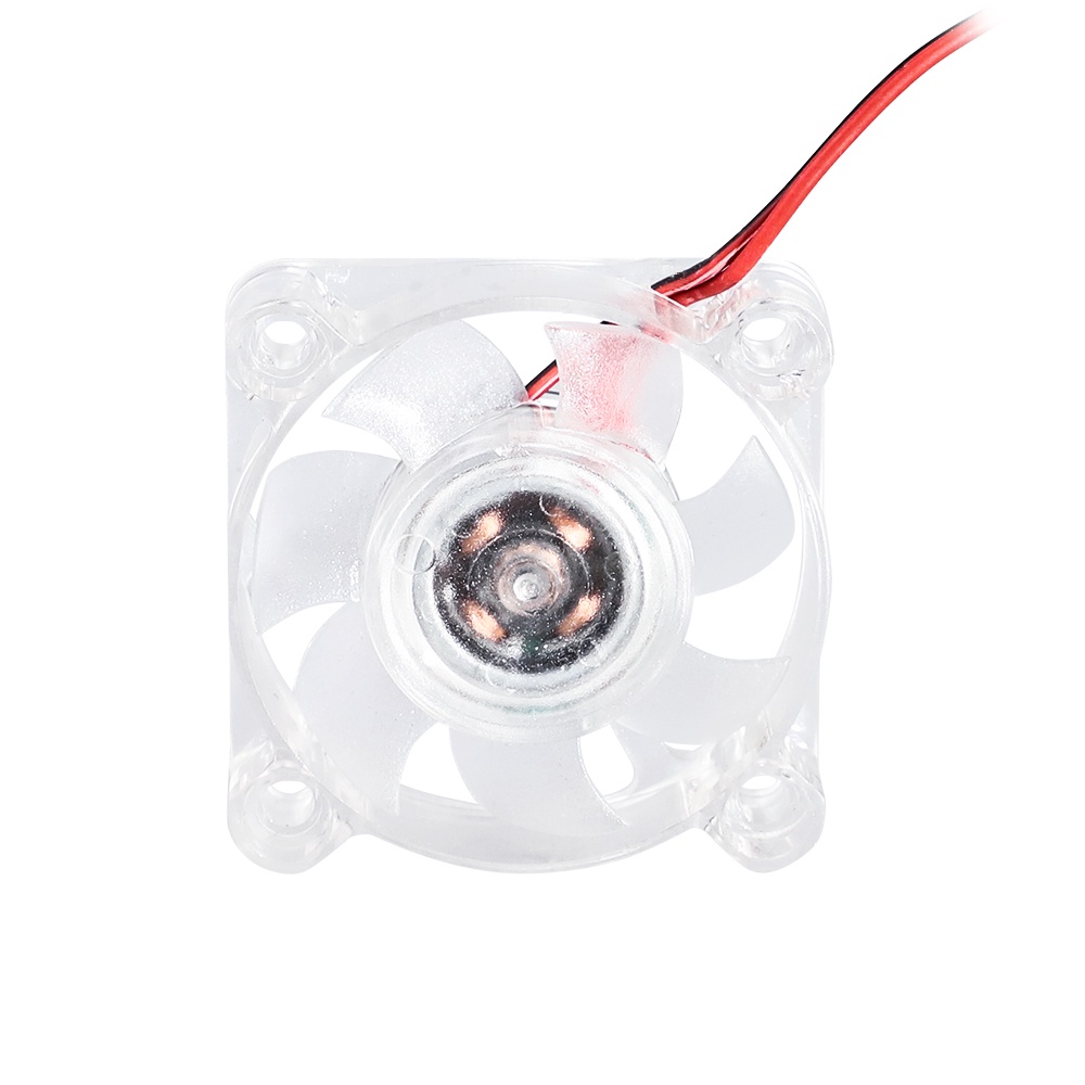 Quạt Tản Nhiệt Thủy Lực Có Đèn LED Phát Sáng 2510 3010 4010 Mini 12V/24V Cho V6