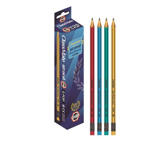 [Combo 5 chiếc] Bút chì gỗ có tẩy HB Classmate-PC201