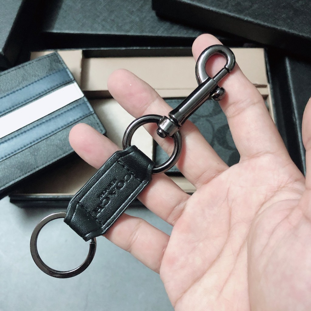 Set Coach ví ngắn + khóa - S163