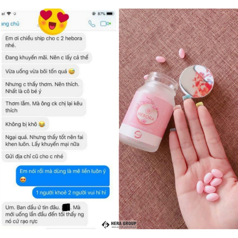 Mẫu mới 2020 - Viên uống thơm Hebora Nhật Bản Chính hãng | BigBuy360 - bigbuy360.vn
