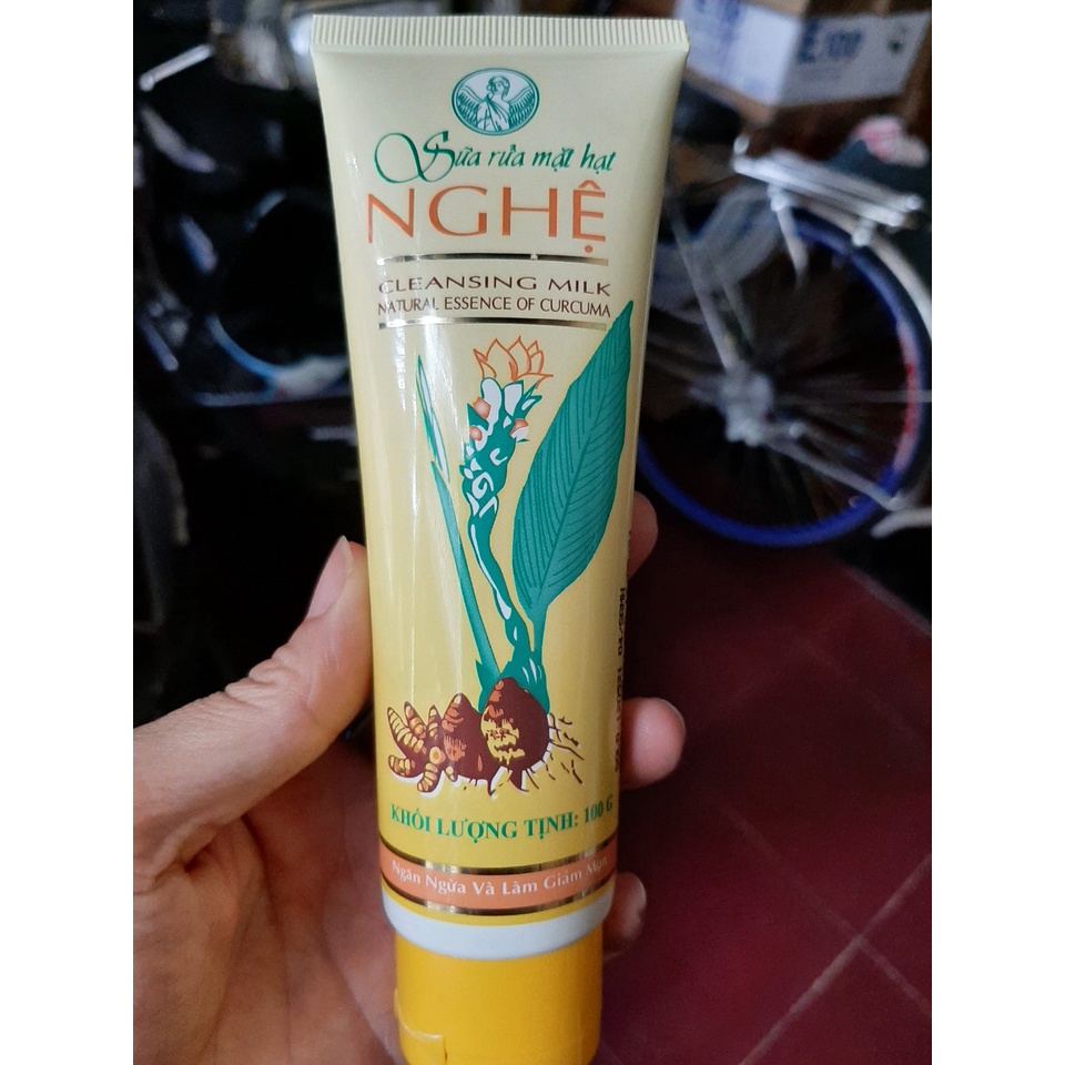 Sữa Rửa Mặt Nghệ E100+ Nghệ Hạt Thorakao