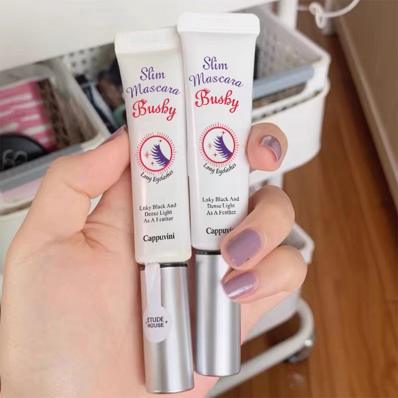 Mascara Uốn Cong Làm Dài Lông Mi 2 Màu Kháng Nước Không Nhòe Lâu Trôi