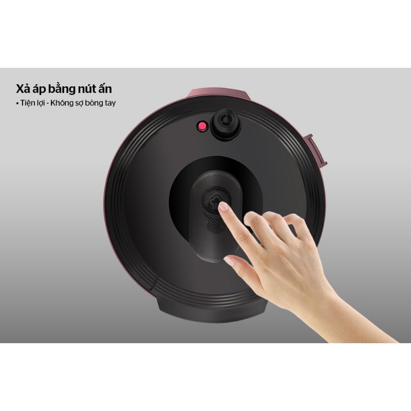 Nồi áp suất điện Sunhouse 6lít SHD1657 hàng chính hãng giá tốt