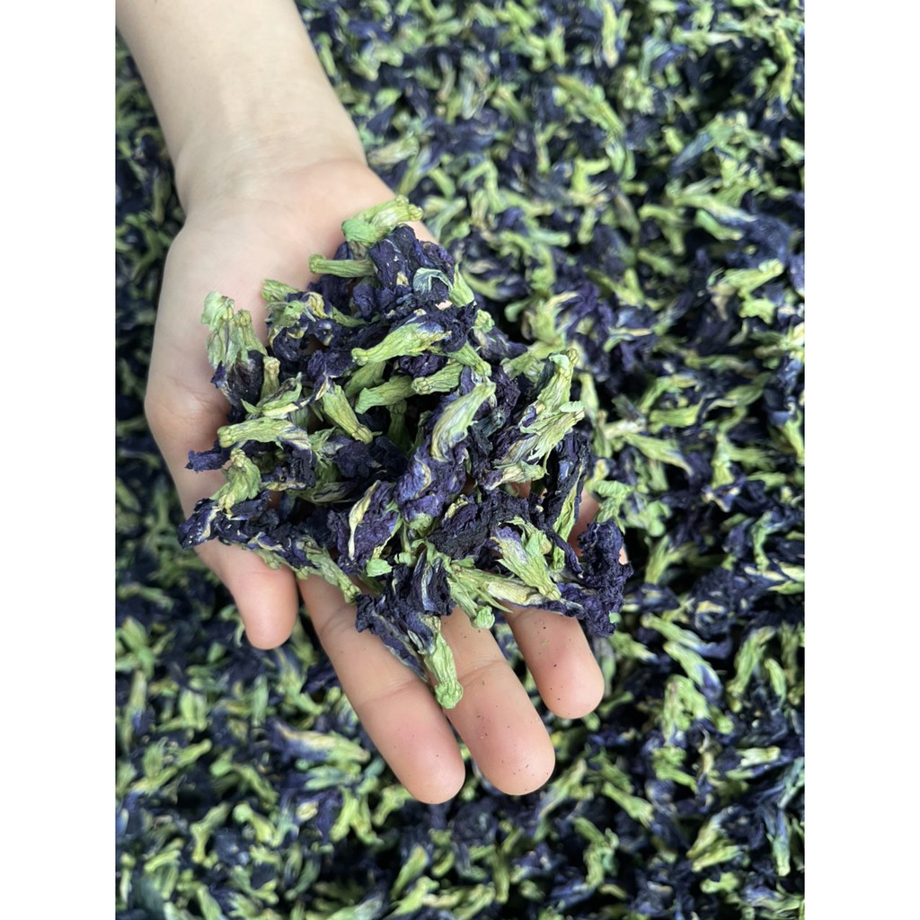 sỉ số lượng lớn hoa biếc sấy khô/ trà hoa đậu biếc/ bột đậu biếc