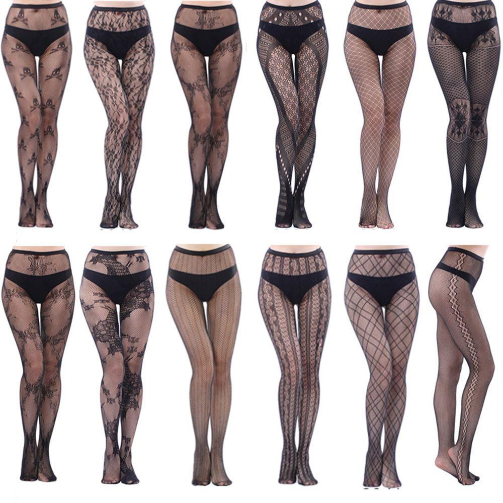 OSIER1 Tất Lưới Đen Gợi Cảm Cho Nữ