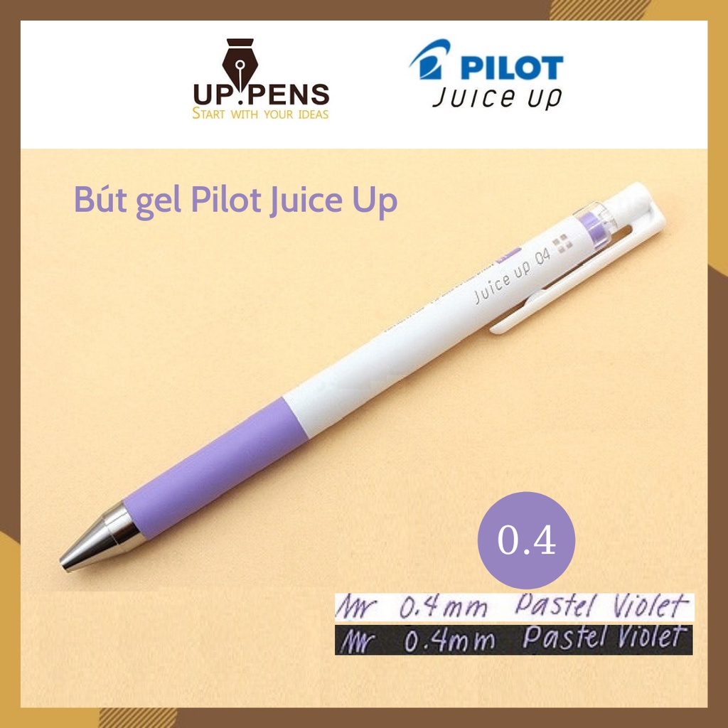 Bút gel Pilot Juice Up – 0.4mm – Màu tím pastel
