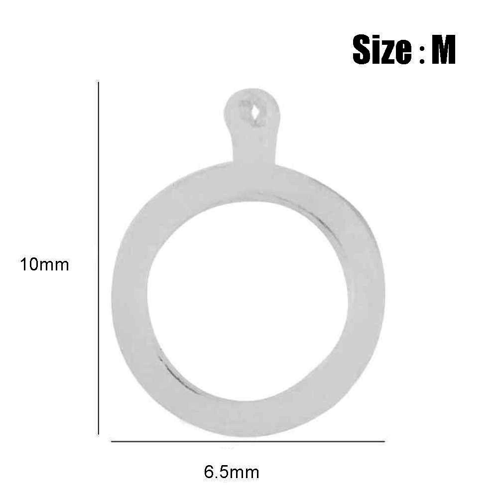 Set 100 Hạt Mồi Câu Cá PE Màu Trắng Trong Suốt Tiện Dụng