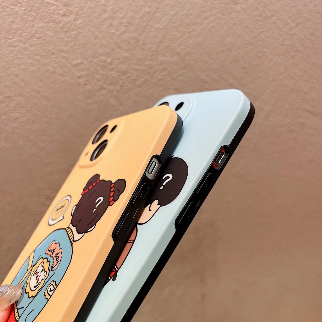 Ốp Điện Thoại Họa Tiết Ngộ Nghĩnh Cho iphone 13 Pro Max i13 13pro 11ProMax i11 iX Xs XR Xs Max 7plus 8plus 12Pro 12 Pro Max