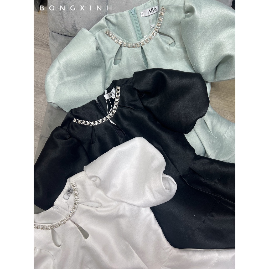 Váy tacta cổ đính siêu sang , gigi