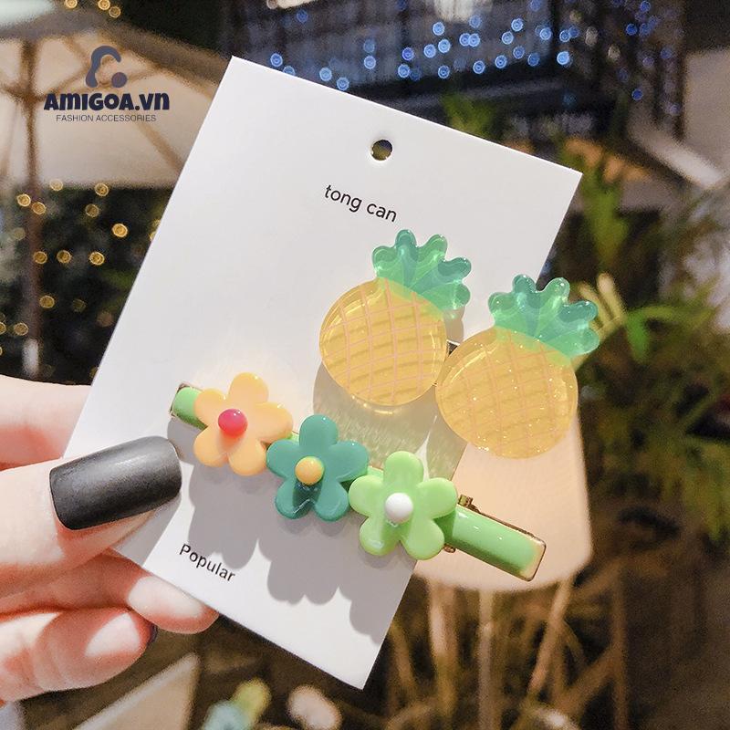 【amigoa.vn】 Bộ Kẹp Tóc Hai Mảnh