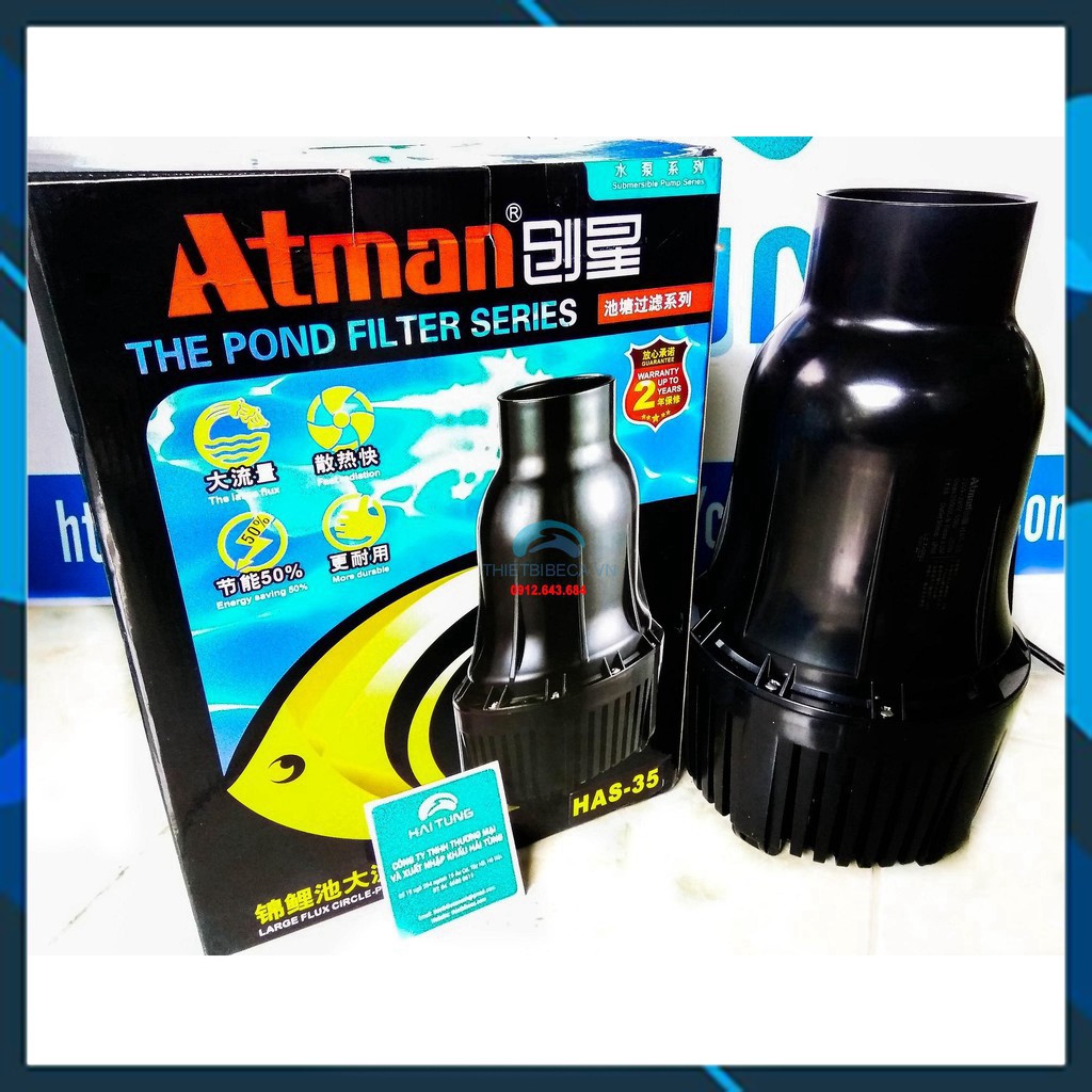 Atman HAS ( bơm chìm hồ cá koi )