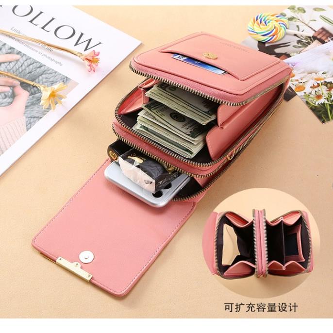 Túi đựng điện thoại đeo chéo nhiều ngăn dt2n DÁNG ĐỨNG DFK195