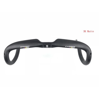 Thanh Gắn Tay Lái Xe Đạp WCS 3K Mặt Nhám Bằng Sợi Carbon