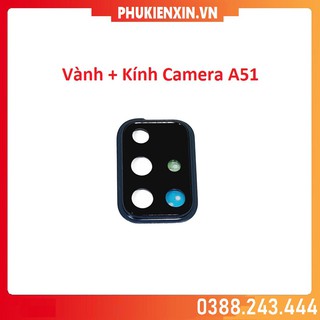 Vành + kính camera samsung galaxy a51 / sm-a515 chính hãng