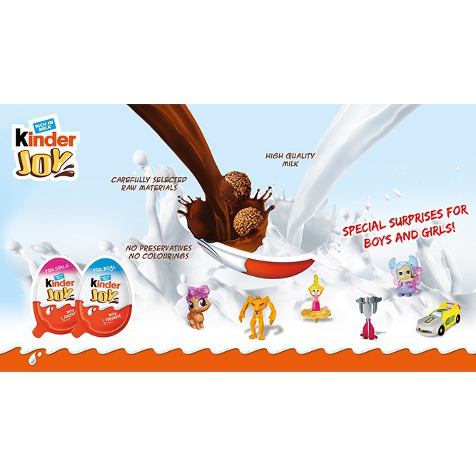 Socola Trứng Kinder Joy bé Trai, bé Gái - Ăn ngon tốt cho sức khỏe của bé|SÀI GÒN SHOP - Shopee Việt Nam| [GIÁ HỦY DIỆT]