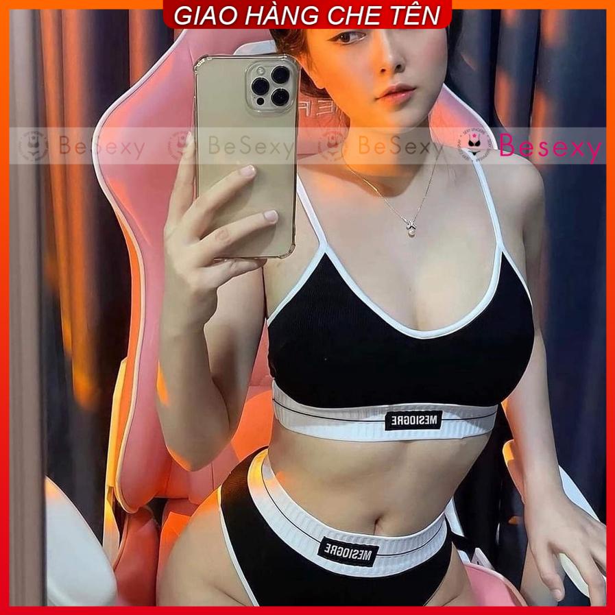 Bộ Đồ Lót Nữ Thể Thao Mesiogre Có Đệm Ngực | BigBuy360 - bigbuy360.vn