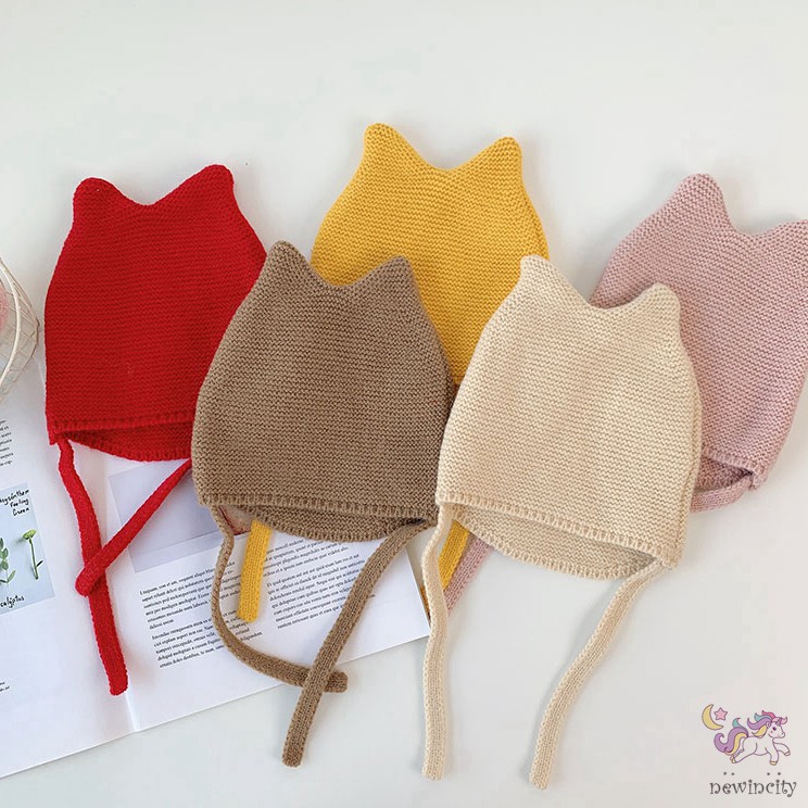 Mũ Dệt Kim Mùa Thu Dành Cho Bé Phong Cách Hàn Quốc