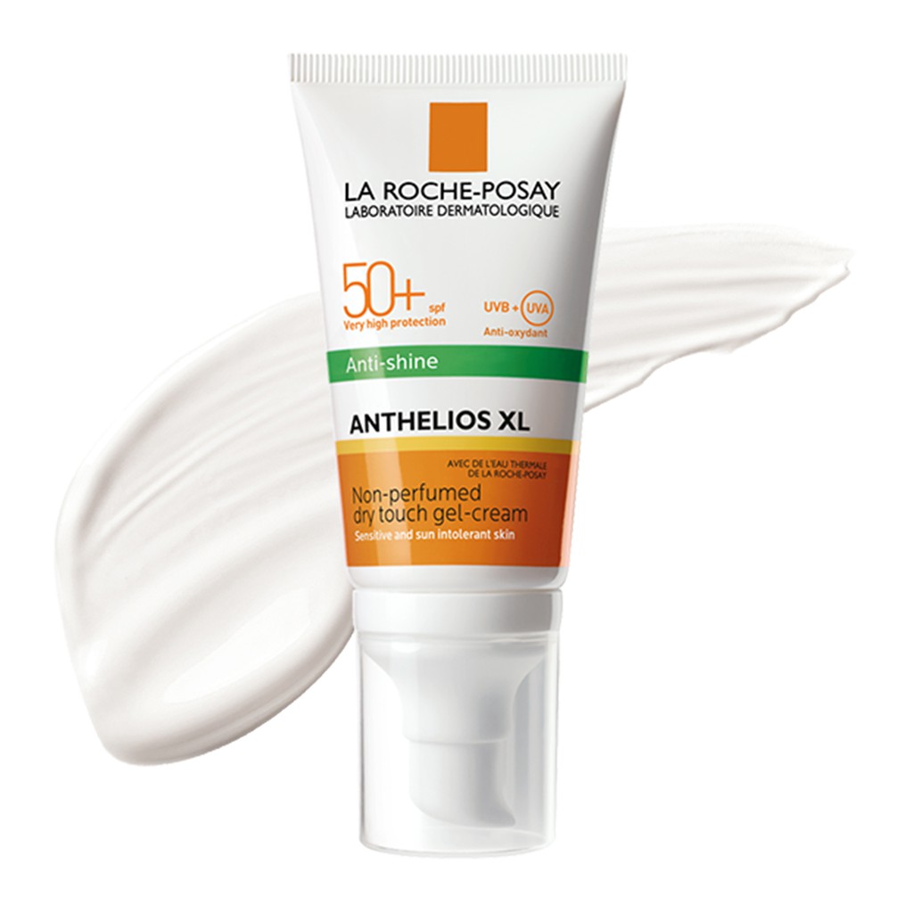 Kem chống nắng giúp kiểm soát bóng nhờn và bảo vệ da trước tác hại của tia UVB & UVA SPF 50+ La Roche Posay Anthelios