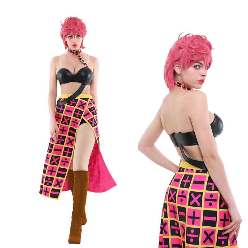 Trang Phục Hóa Trang Nhân Vật Hoạt Hình Jojo Bizarre Adventure Cujoh Jolyne Trish Una