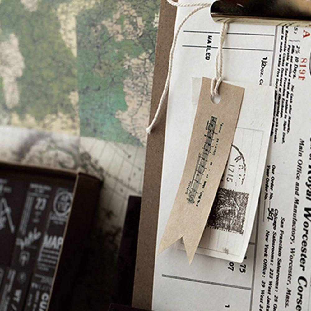 Con Dấu Dập Nổi Họa Tiết Làng Quê Trang Trí Sổ Tay / Nhật Ký DIY