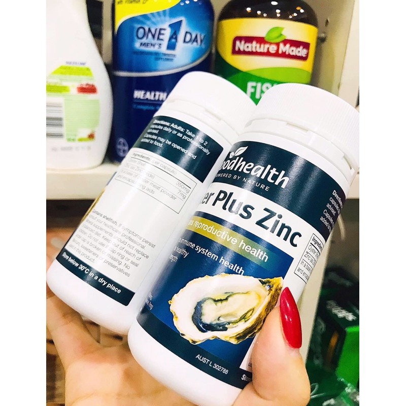 (8/23 bill Úc) VIÊN UỐNG TINH CHẤT HÀU ÚC OYSTER PLUS GOODHEALTH 60 VIÊN | BigBuy360 - bigbuy360.vn