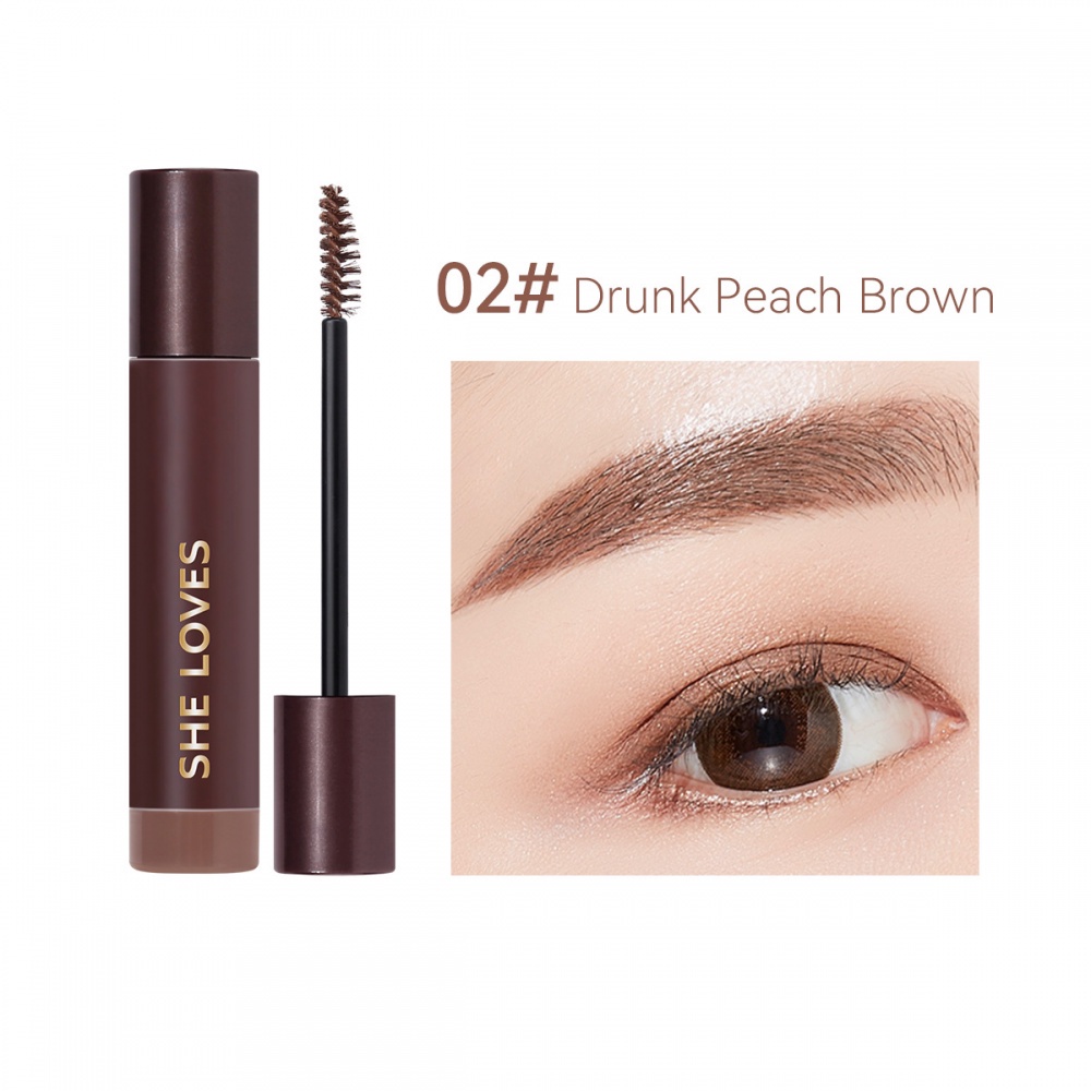 Gel tạo kiểu lông mày ba chiều kháng nước lâu trôi màu sắc thời trang