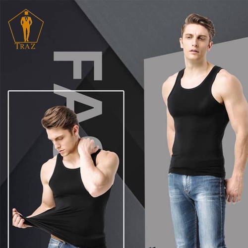 Áo Lót Ba Lỗ Nam TRAZ Chất Liệu Cotton Mềm Mại, Thoáng Khí, Thấm Hút Mổ Hôi Tốt.