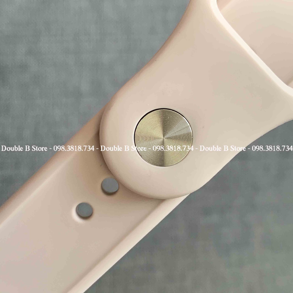 Dây Apple Watch cao su chống bẩn siêu mềm cho đồng hồ thông minh Series 1/2/3/4/5/6/SE T500