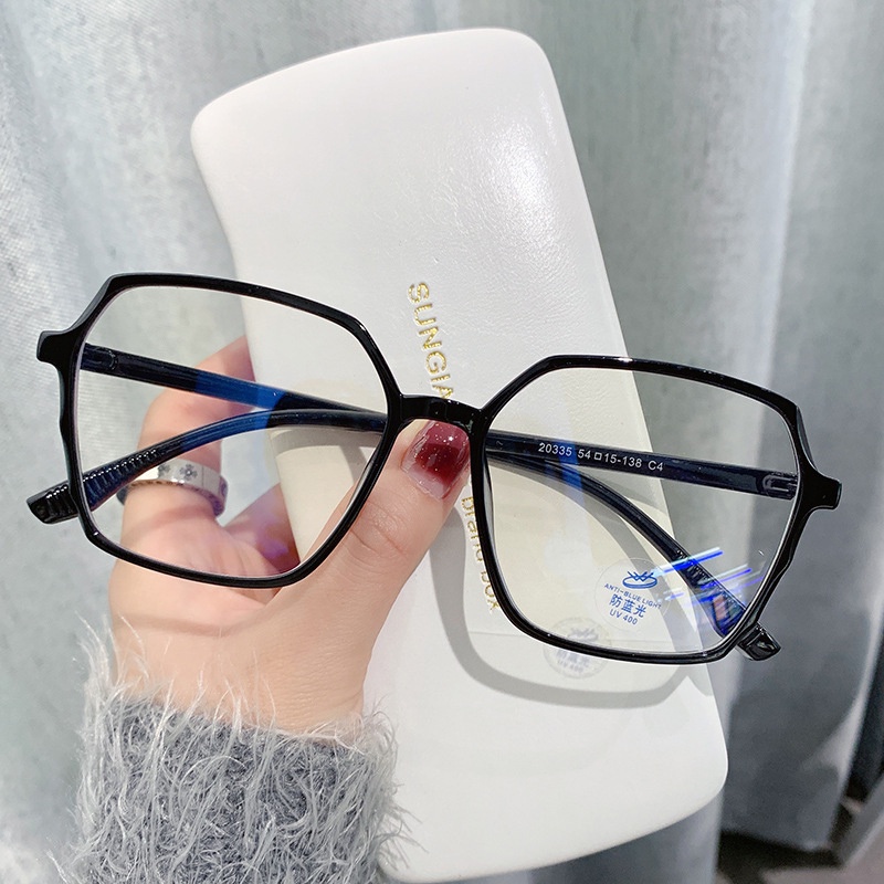 Kính Chống Bức Xạ Ánh Sáng Xanh Thời Trang Phong Cách Hàn Quốc Cho Nam Và Nữ