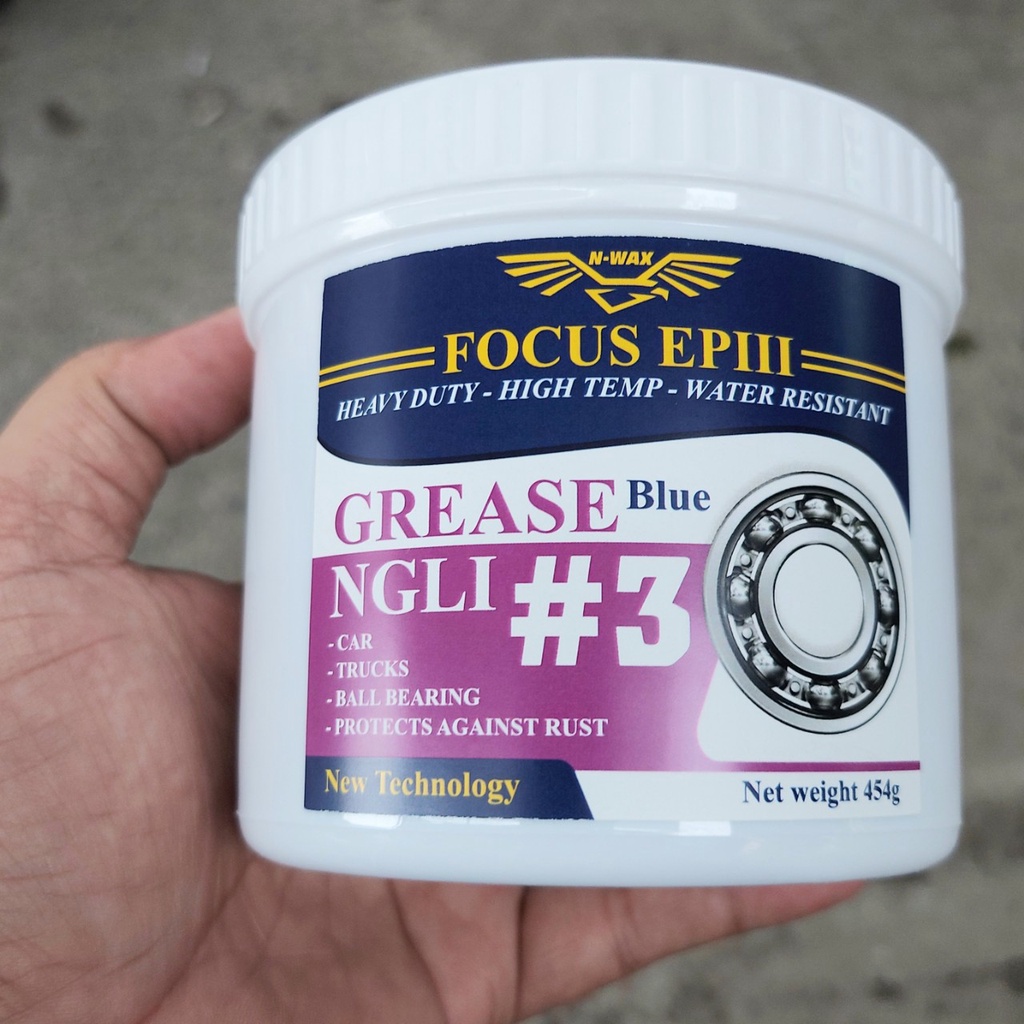 FOCUS EPIII GREASE BLUE NGLI#3 454 GAM
