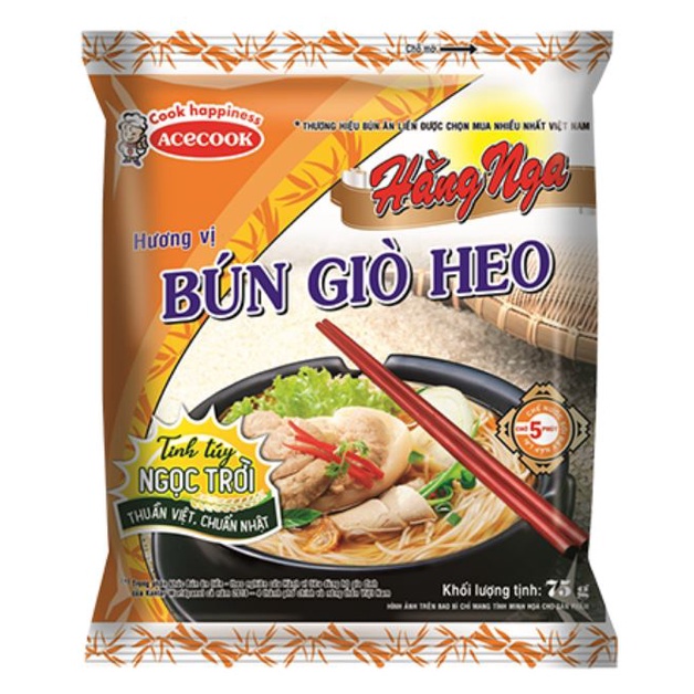 🐖 Bún giò heo thơm ngon 1 thùng 30 gói 🐖