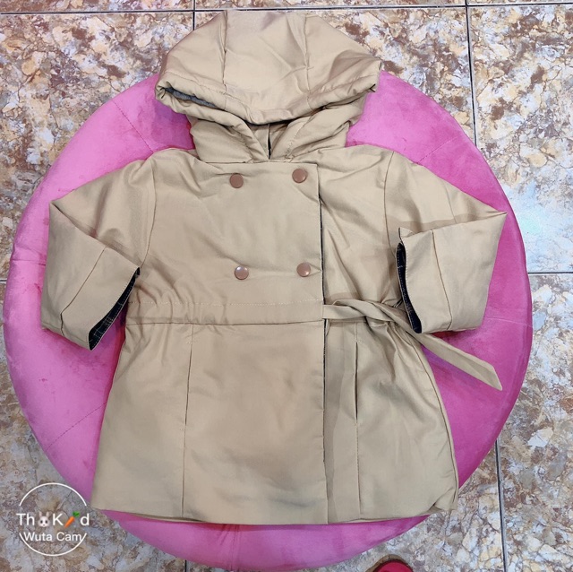 Áo khoác kaki ZARA size 1-5/6y