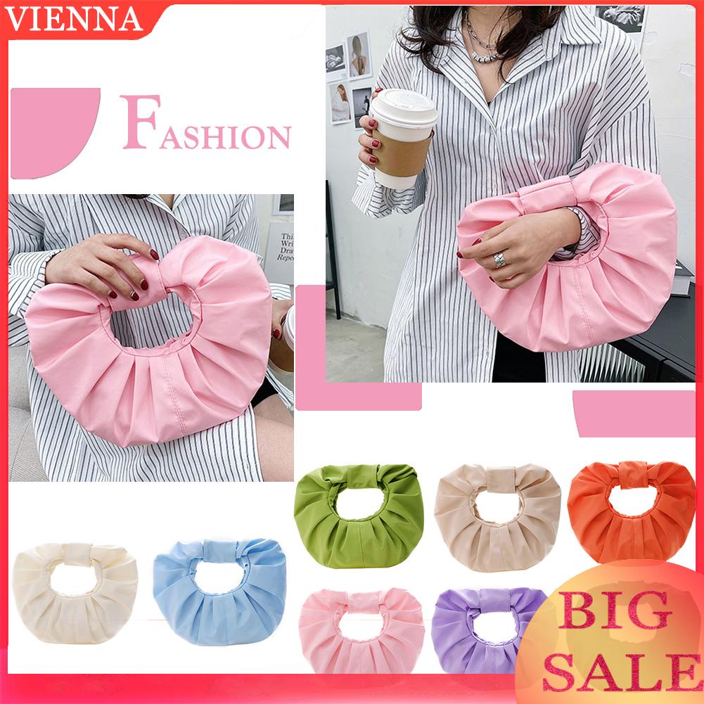 Túi Xách Nữ Da PU Dạng Tròn Thời Trang