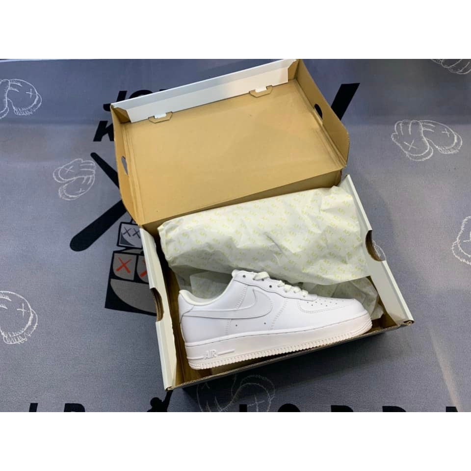 Giày sneaker air force 1 low nguyên bản, Af1 full trắng 314192-117. | BigBuy360 - bigbuy360.vn