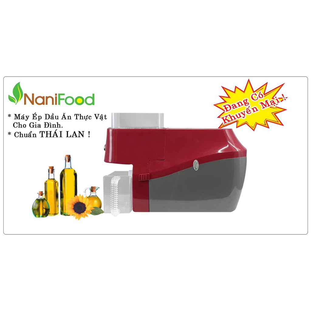 Máy Ép Dầu Nanifood Thái Lan NNF800A