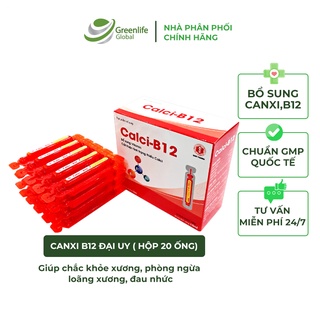 Canxi B12 cho bé, mẹ bầu chính hãng Đại Uy bổ sung vitamin, đẹp da