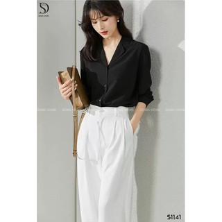 Quần mango trắng dáng thanh lịch DORIS S1141