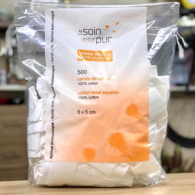 BÔNG TẨY TRANG TETRA 500 MIẾNG