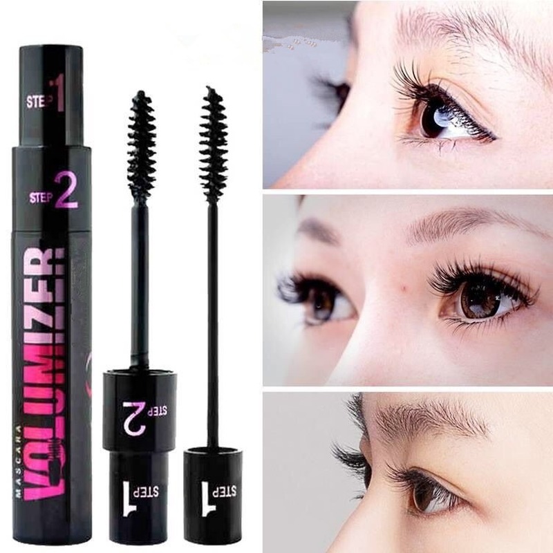 [Hàng mới về] Bộ 1/2 mascara hai trong một chống nước và mồ hôi không dễ lem