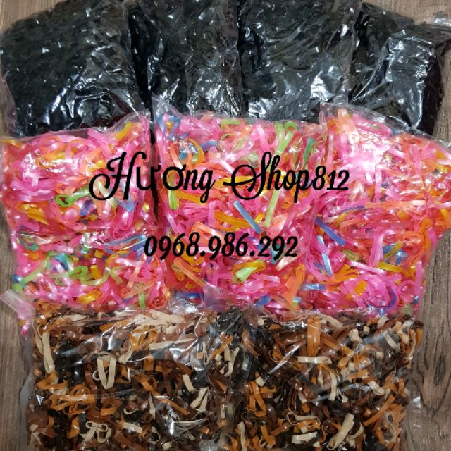 100g Chun Buộc Tóc Loại 1 Dày Dai / Nhiều Màu