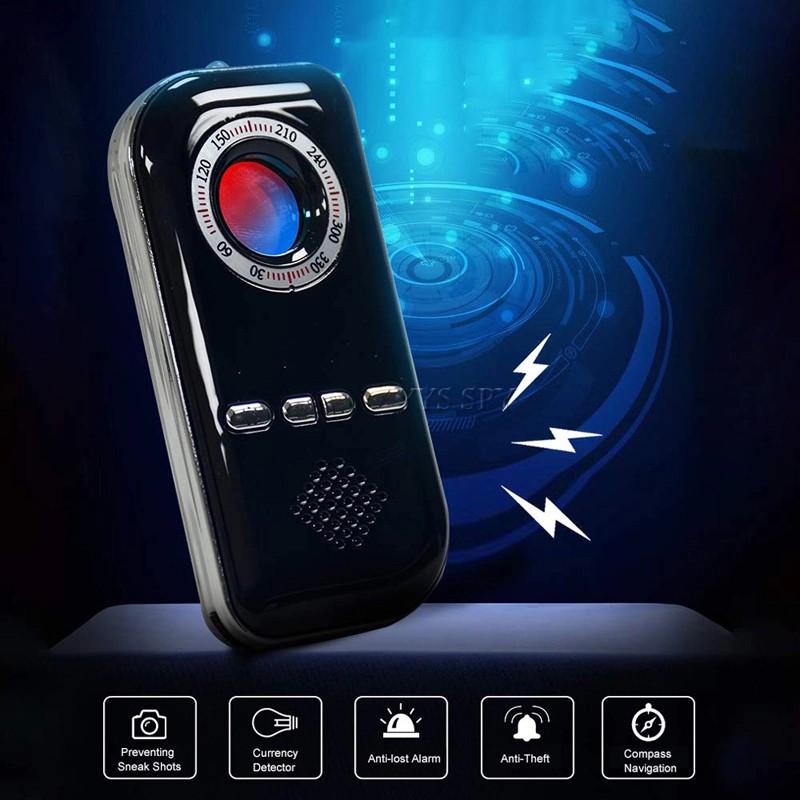 Máy Dò Đa Chức Năng Camera Quay Trộm, Còi Báo Động Chống Trộm, Dò Tiền Giấy Cao Cấp Detector K300