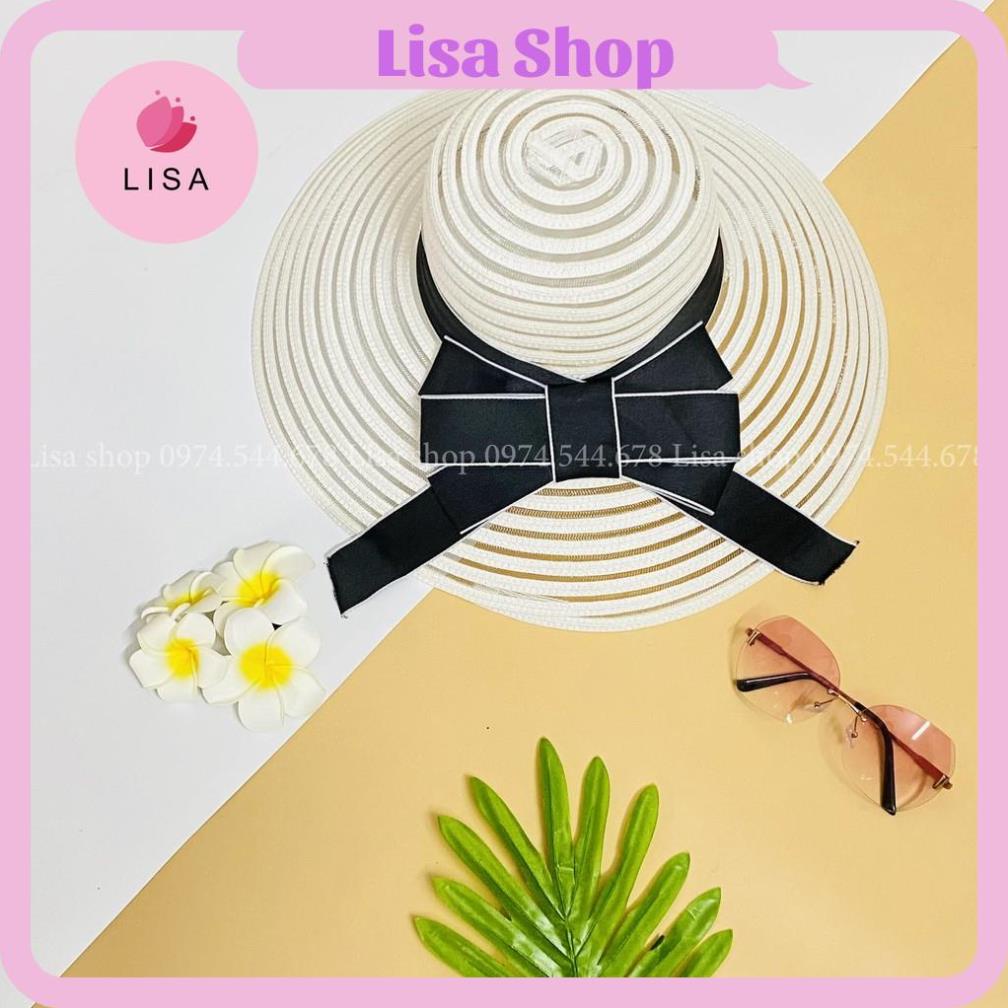 [FREESHIP- HÀNG CAO CẤP] Mũ Cói, Nón Cói Vành Rộng Đi Biển Form Chuẩn phối Nơ, che nắng tuyệt đối mẫu M5