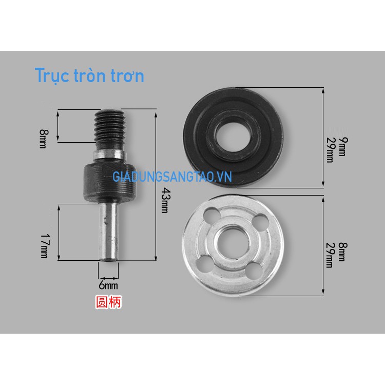 Trục chuyển đổi máy khoan thành máy cắt