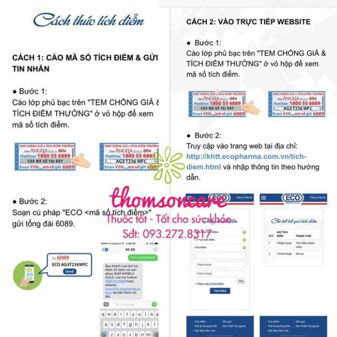 Lic - Giảm cân Có tem tích điểm - Chính hãng, có hóa đơn công ty